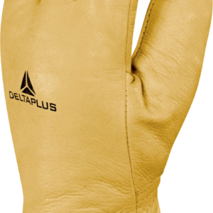 FBF15 Fur-Lined Leather Gloves