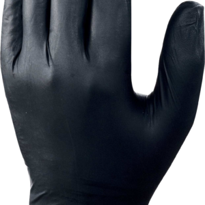 V1460 Black Nitrile Gloves